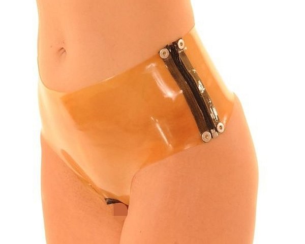 Latex Hotpants Ouvert m.zipper